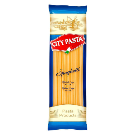 Макаронні вироби City Pasta Спагетті 800г slide 1