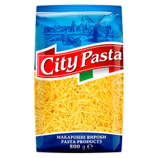 Макаронные изделия City Pasta Паутинка 800г mini slide 1
