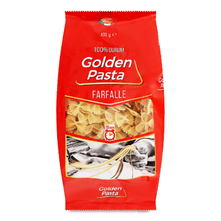Вироби макаронні Golden Pasta «Бантики» slide 1