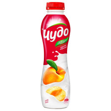 Йогурт Чудо Персик-абрикос 2,5% 520г mini slide 1