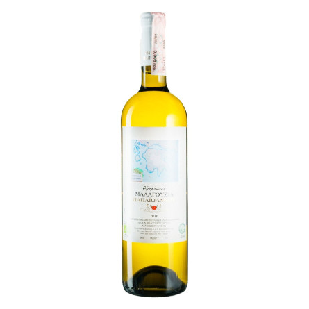 Вино Papaioannou Malagouzia органическое белое сухое 12% 0,75л slide 1