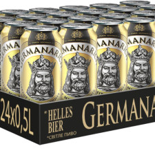 Упаковка пива Germanarich світле фільтроване 6% 0.5 л х 24 шт mini slide 1
