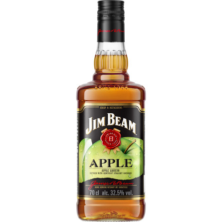 Лікер Jim Beam Apple 4 роки витримки 0.7 л 32.5%