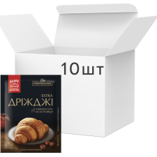 Упаковка дріжджів хлібопекарських сухих Приправка Швидкодійних 7 г х 10 шт. mini slide 1