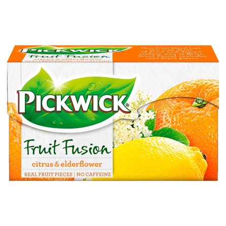 Чай фруктовий Pickwick Цитрус-бузина 20х2г