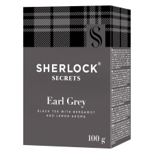 Чай чорний Sherlock Secrets Earl Grey 100г mini slide 1