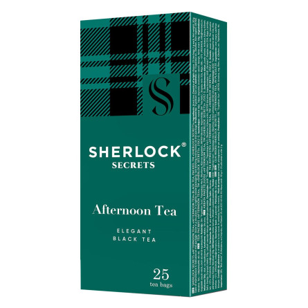 Чай черный Sherlock Secrets Afternoon Tea 2г*25шт