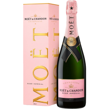 Шампанське Moët & Chandon Rose Imperial рожеве брют в подарунковій упаковці 0.75 л mini slide 1