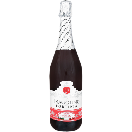 Фраголіно Fortinia Rosso червоне напівсолодке 0.75 л slide 1