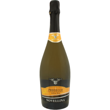 Вино ігристе Novellina Prosecco Extra Dry DOC біле екстра сухе 0.75 л mini slide 1