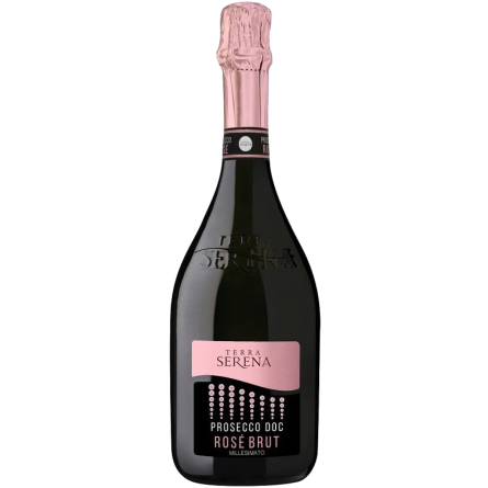 Вино ігристе Terra Serena Prosecco Rose Brut Millesimato DOC 0.75 л slide 1