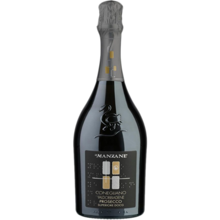 Вино Le Manzane Conegliano Valdobbiadene Prosecco Superiore Docg игристое белое брют 0.75 л