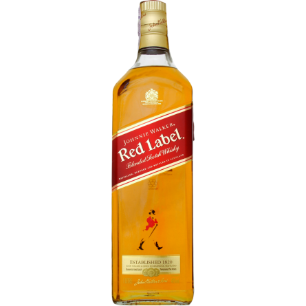 Виски Johnnie Walker Red Label купажированный 4 года выдержки 40% 1 л slide 1