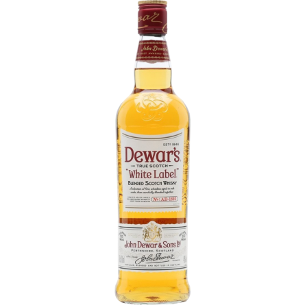 Віскі Dewar's White Label купажований 40% 1 л