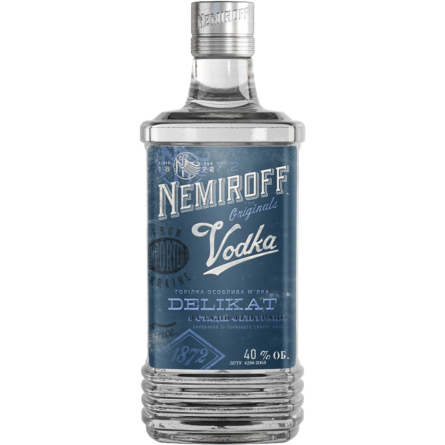 Водка Nemiroff Original 40% 0.2 л