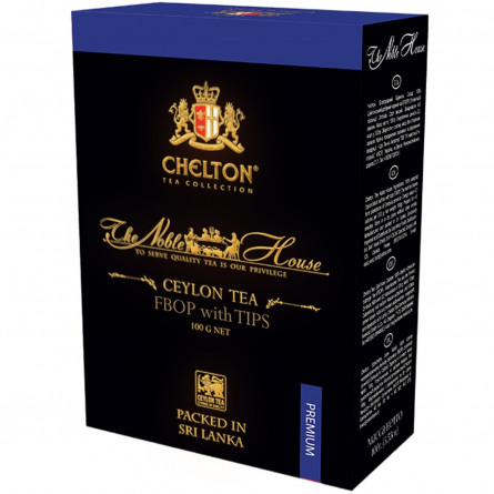 Чай Chelton Благородний будинок чорний листовий з типсами 100г