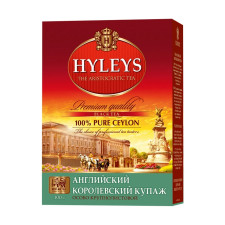 Чай чорний Hyleys Англійський королівський купаж  крупнолистовий 100г mini slide 1