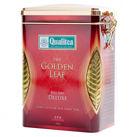 Чай черный Qualitea Цейлон крупнолистовой 250г