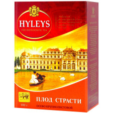 Чай черный Hyleys Плод страсти с маракуйей крупнолистовой 100г mini slide 1