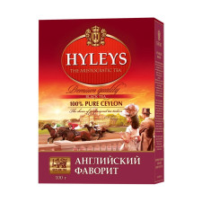 Чай Hyleys Английский фаворит черный среднелистовой 100г mini slide 1
