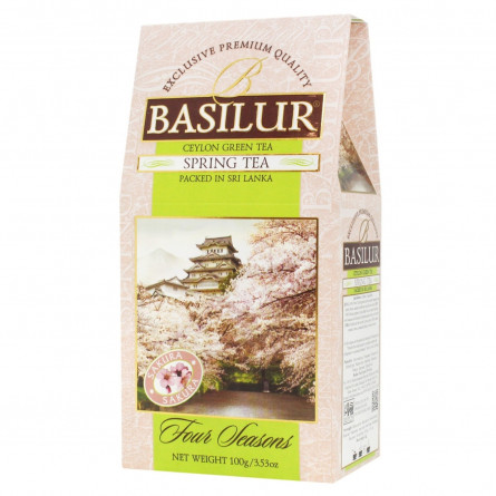 Чай Basilur зелений весняний 100г