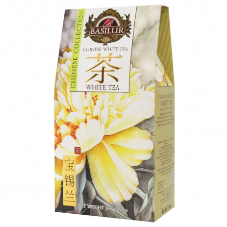 Чай Basilur Chinese White Tea білий листовий 100г