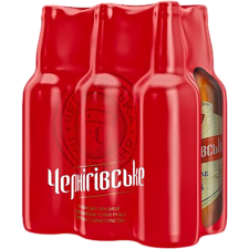 Пиво Чернігівське світле фільтроване 4.8% 6 x 0.5 л mini slide 1
