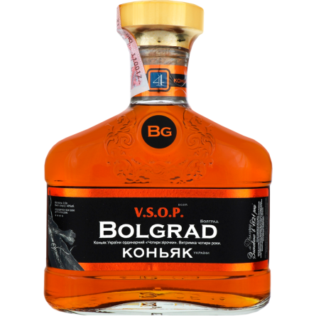 Коньяк Bolgrad VSOP 0.5 л slide 1