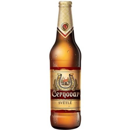 Пиво Cernovar Svetle світле фільтроване 4.9% 0.5 л