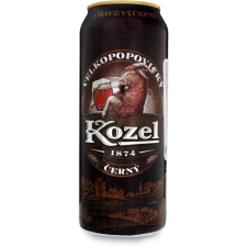 Пиво Velkopopovicky Kozel темное фильтрованное 3.2% 0.5 л mini slide 1