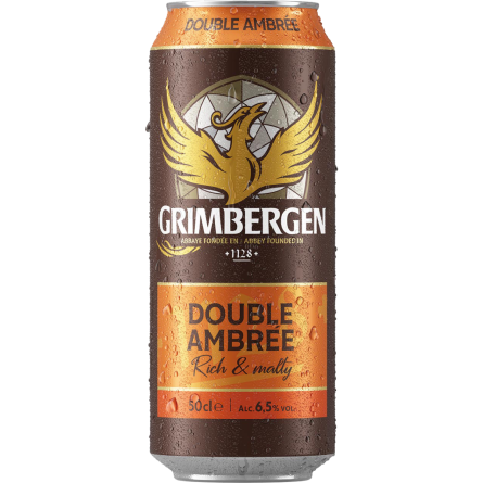 Пиво Grimbergen Double Ambree полутемное фильтрованное 6.5% 0.5 л slide 1
