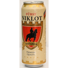Пиво Furst Niklot пшеничне світле фільтроване 4.9% 0.5 л mini slide 1