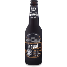 Пиво Volynski Browar Royal Dark Lager темне нефільтроване 5.7% 0.35 л mini slide 1