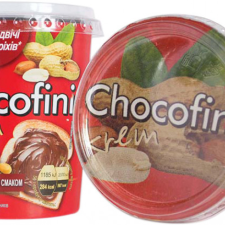 Паста Chocofini з шоколадно-арахісовим смаком 200 г mini slide 1