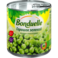Горошок Bonduelle зелений консервований 400 г mini slide 1