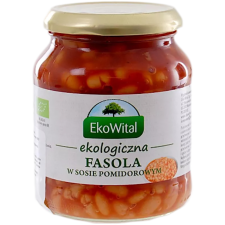Квасоля біла EkoWital в томатному соусі органічна консервована 360 г mini slide 1