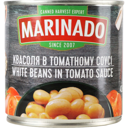 Фасоль Маринадо в томатном соусе 425 г slide 1