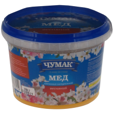 Мед Чумак Весняний квітковий натуральний 450 г mini slide 1