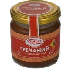 Мед Бажана марка Гречаний 250 г mini slide 1