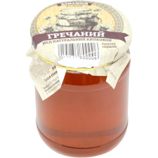 Мед Домашній Кошик гречаний натуральний 650 г mini slide 1