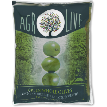 Оливки Agrolive с косточкой 170 г slide 1