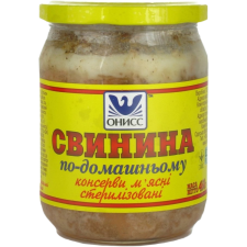 Тушонка Онисс Свинина По-Домашньому 460 г mini slide 1