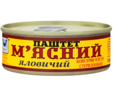 Паштет Онисс М'ясний яловичий 240 г mini slide 1