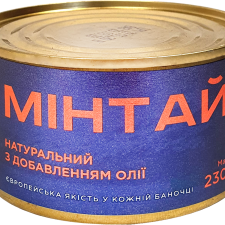 Минтай Lokki натуральний з доданням олії 230 г mini slide 1