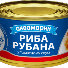 Риба Аквамарин рубана в томатному соусі 230 г mini slide 1