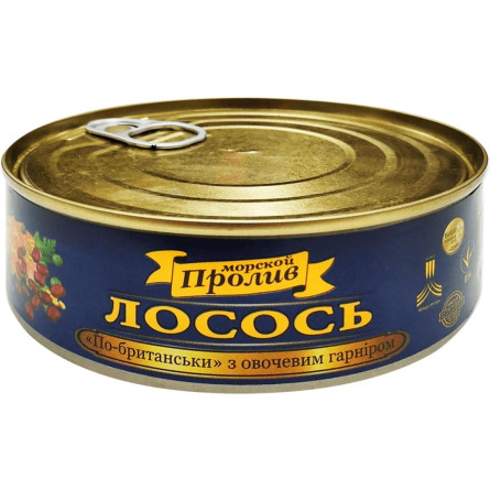 Лосось Морська Протока Британською з зернами гірчиці 240 г