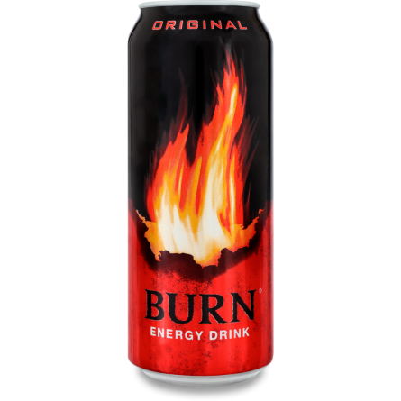 Напиток Burn Классический энергетический безалкогольный сильногазированный 0.5 л