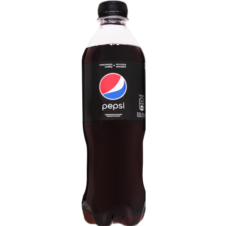 Напиток Pepsi Black сильногазированный 0.5 л