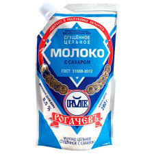 Молоко згущене Рогачів цільне з цукром 8,5% 280г mini slide 1