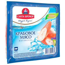 Крабове м'ясо Санта Бремор заморожене 200г mini slide 1